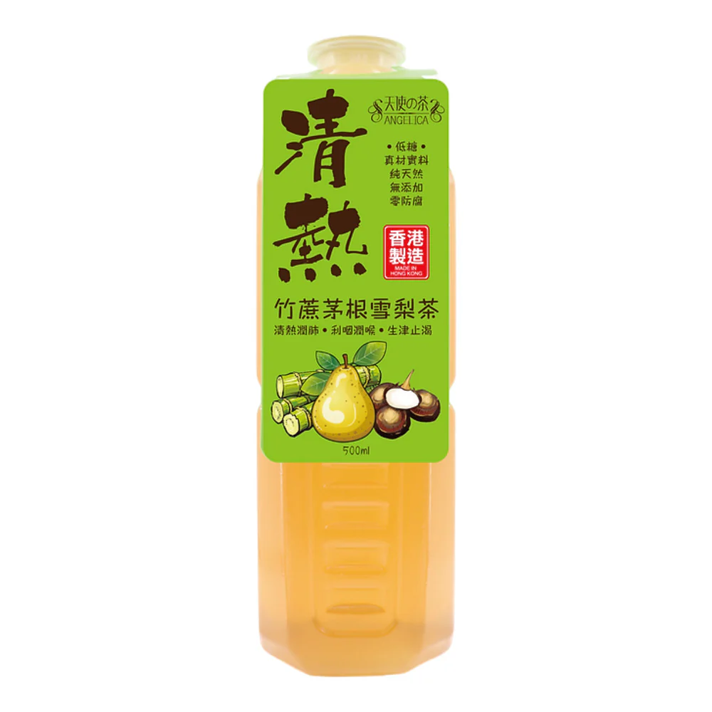 Angelica Hong Kong Herbal Tea – Sugarcane, Imperatae Root & Snow Pear 500ml