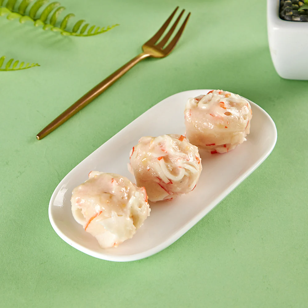 Anjoy Frozen Lobster Flavour Seafood Balls 240g - Hot Pot & Stir-Fry - Image 3