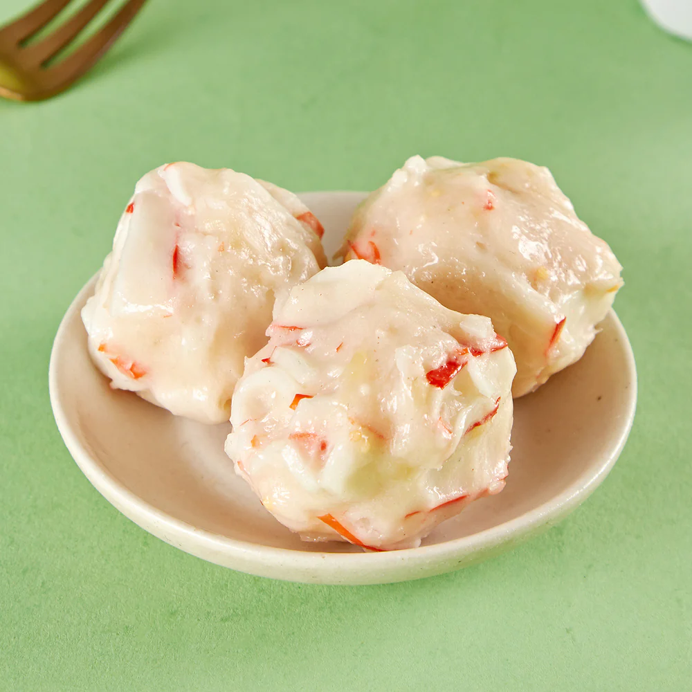 Anjoy Frozen Lobster Flavour Seafood Balls 240g - Hot Pot & Stir-Fry - Image 4