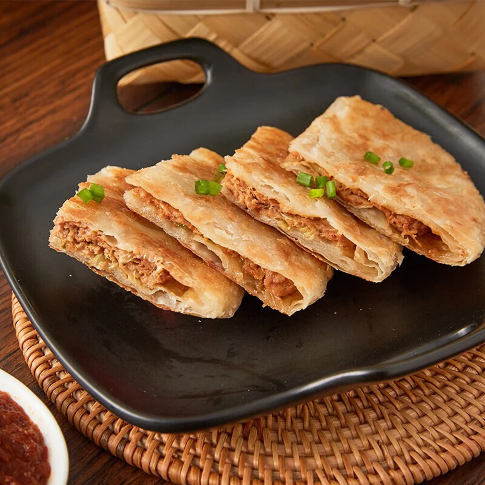 Anjoy Frozen Puff Pastry Pie Black Pepper Beef Flavor - 3pcs 300g - Image 2