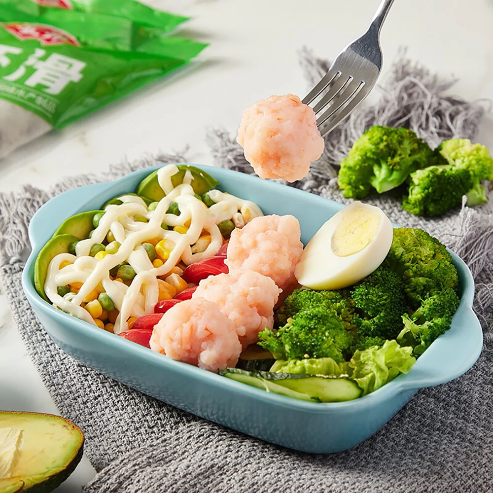 Anjoy Frozen Shrimp Paste for Hot Pot - 150g - Shrimp Mousse - Image 5