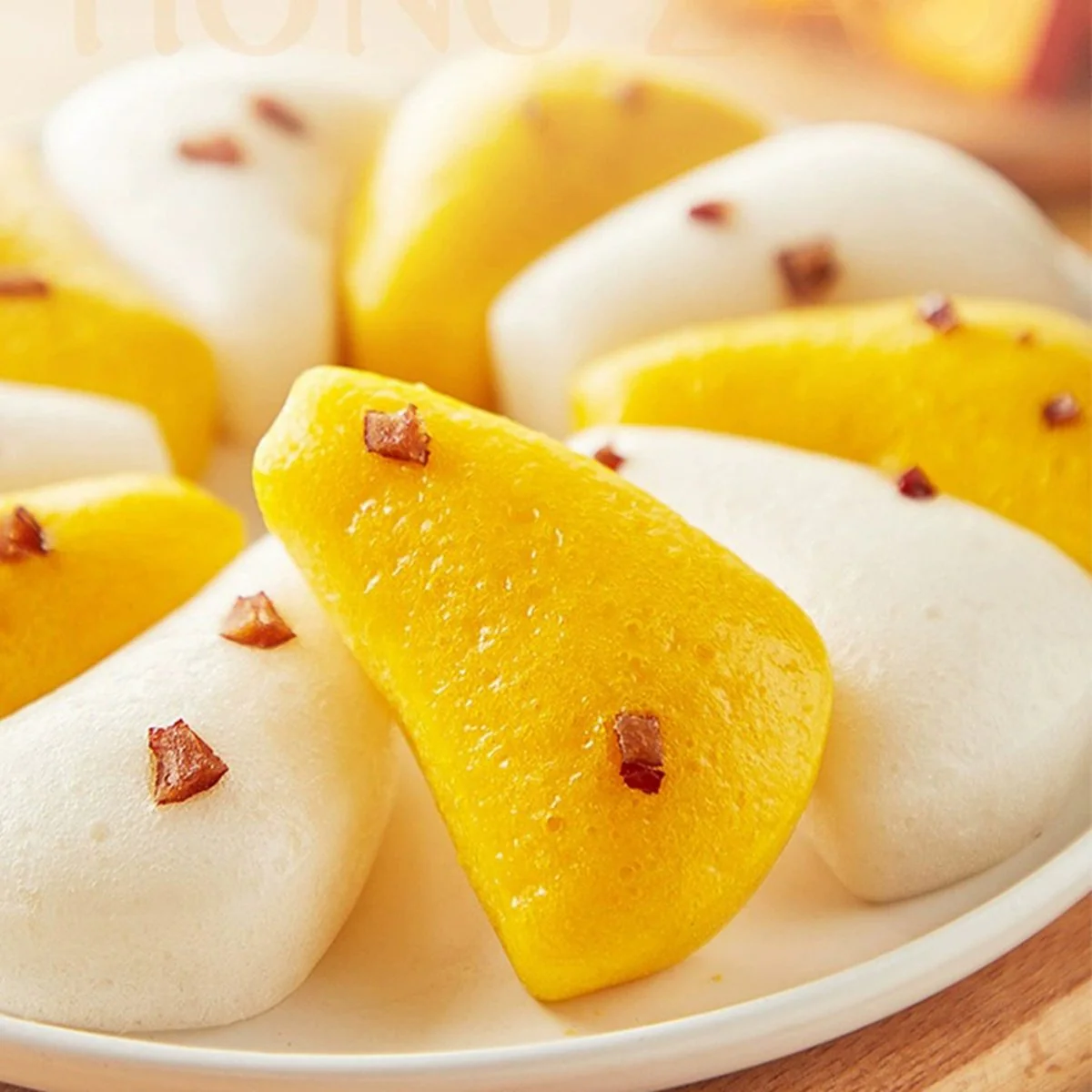 Anjoy Frozen Two-Colour Steamed Rice Cakes 280g - Image 2