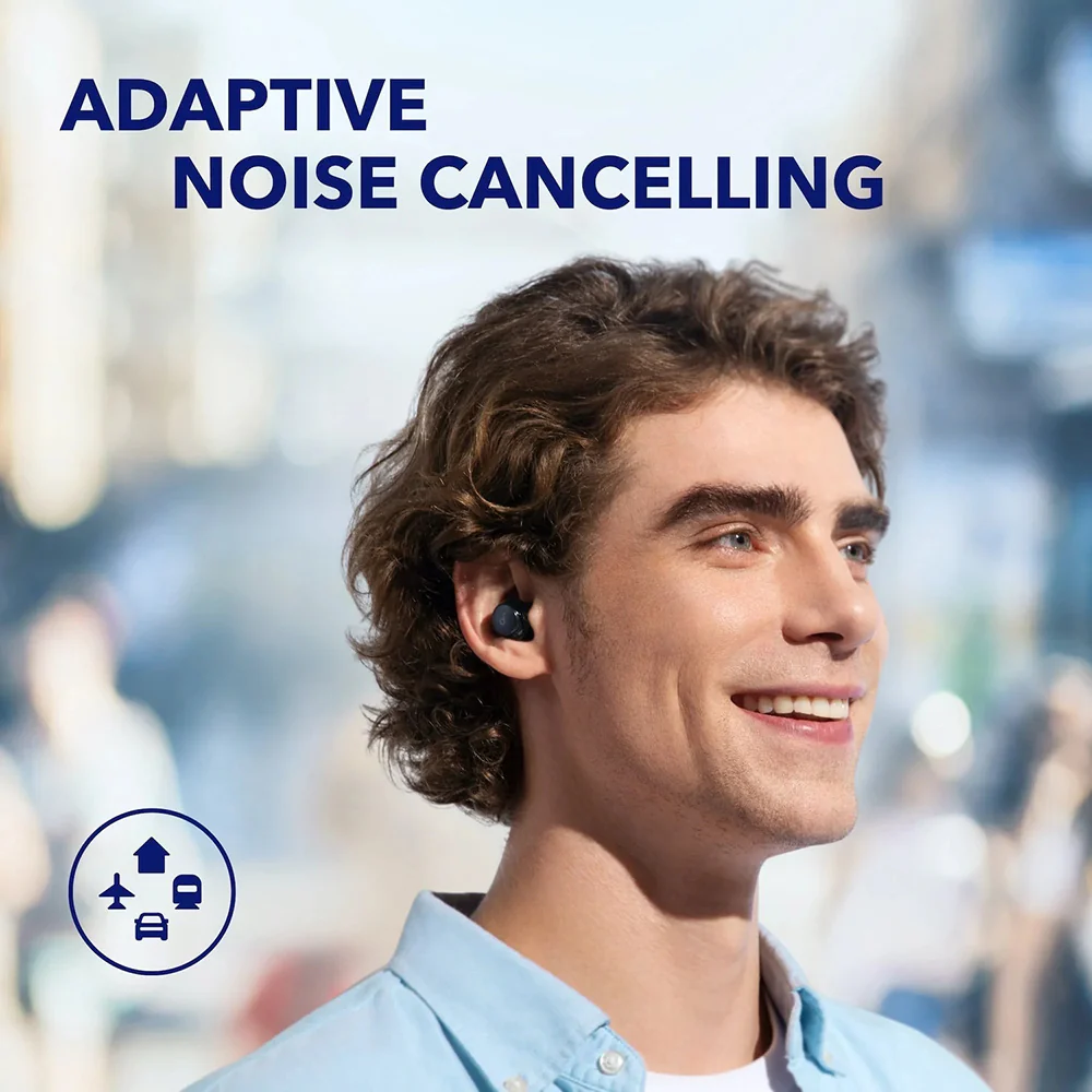 Anker A40 Wireless Bluetooth Earbuds - Black - Image 4