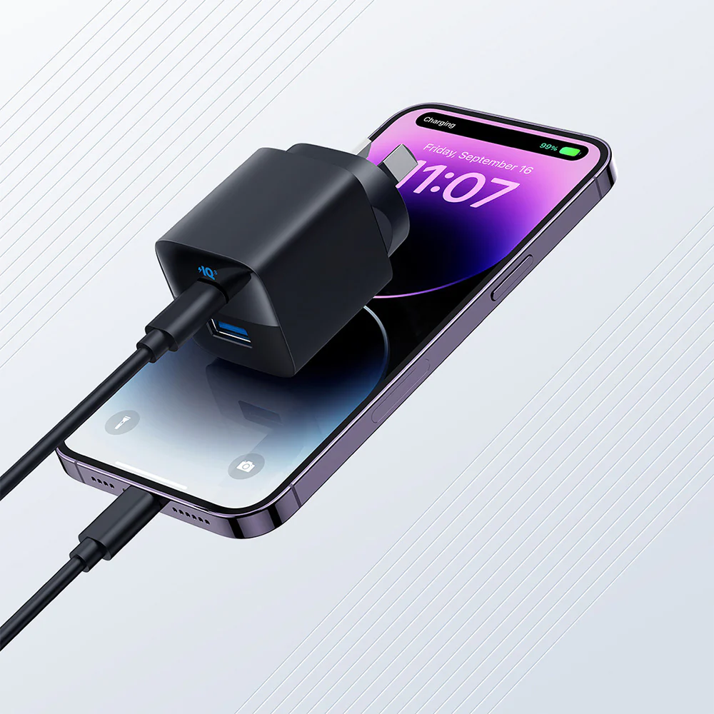 Anker Dual-Port Fast Charger 33W Black - AU Plug - Image 2