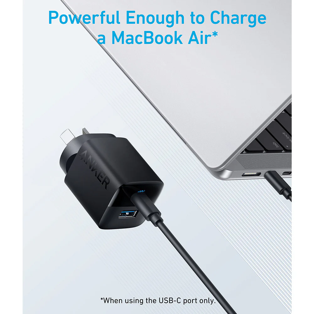 Anker Dual-Port Fast Charger 33W Black - AU Plug - Image 4