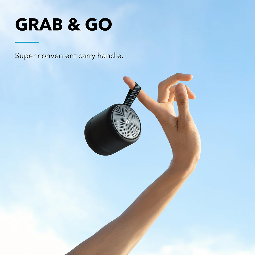 Anker Mini3 Wireless Bluetooth Speaker - Black - Image 4