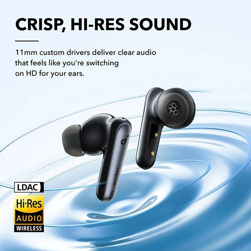 Anker Smart Noise Cancelling Wireless In-Ear Bluetooth Earbuds - Black - Image 4