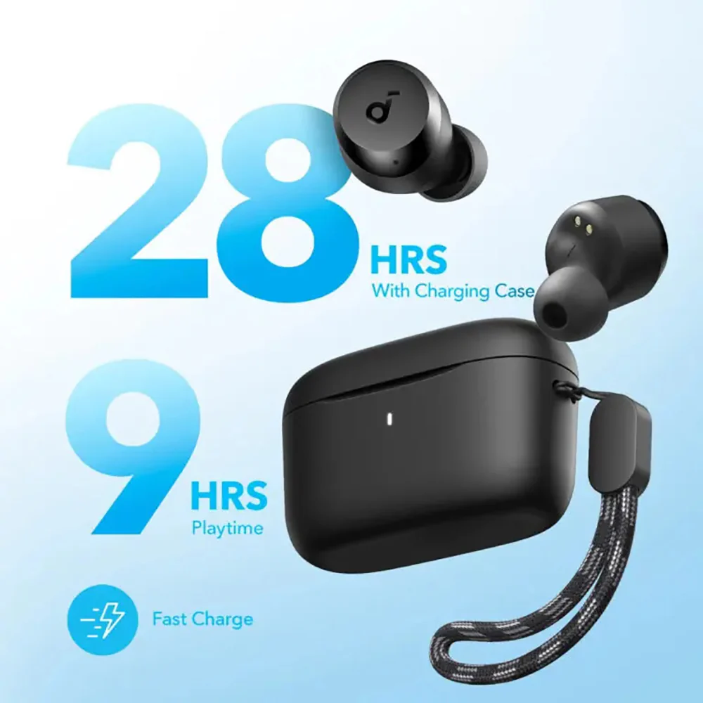 Anker True Wireless Bluetooth 5.3 Earbuds - Black - Image 2