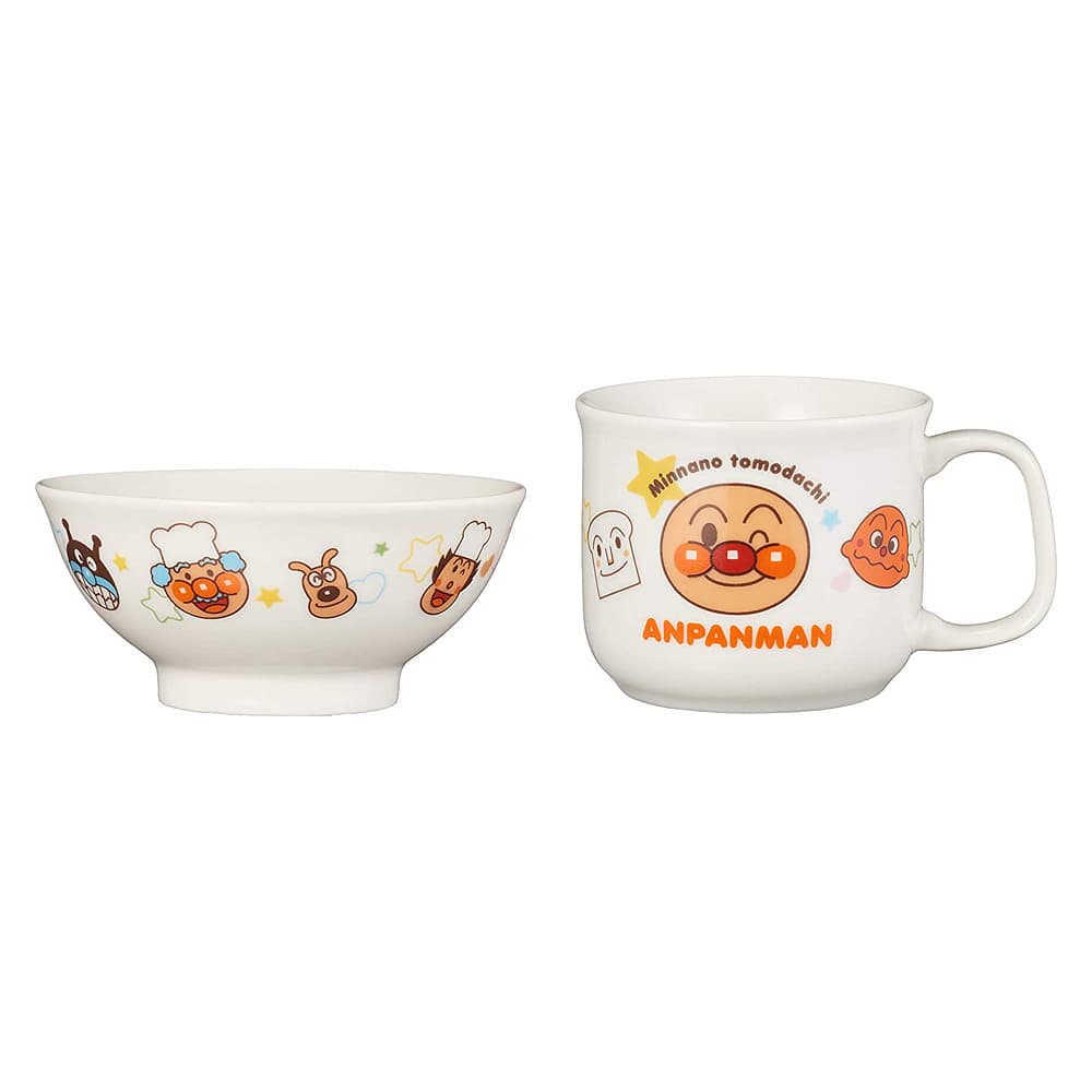 Anpanman Children's Tableware Gift Set - 6 Pieces - Image 3