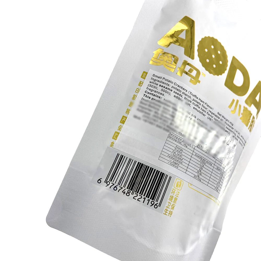 AODA Sweet Potato Crisps Truffle Ham Flavor - 45g - Image 2