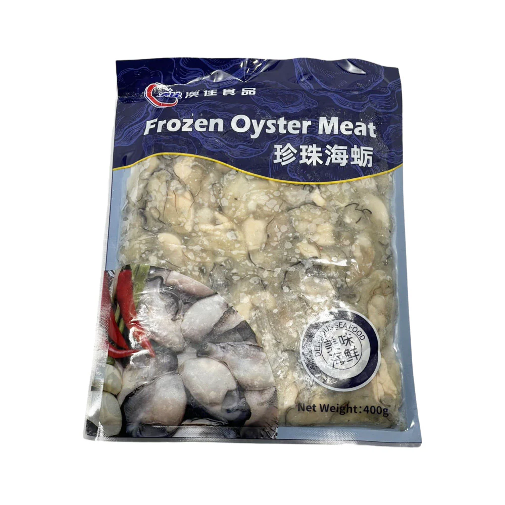 Aojia Frozen Oyster Meat 400g - Shucked Oysters