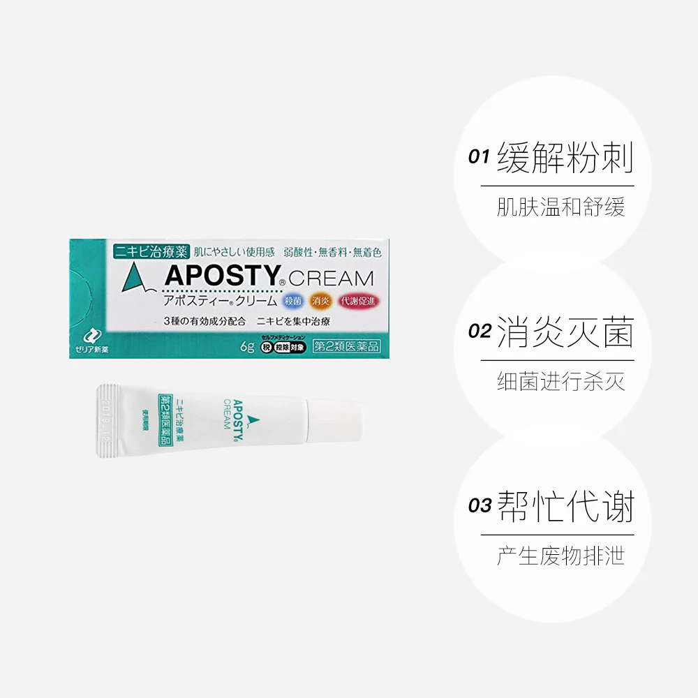 Aposty Acne Treatment Cream - 6g - Image 3