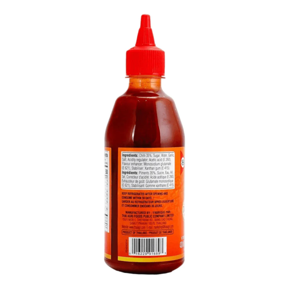 Aroy-D Sriracha Chilli Sauce 510g – Thai Hot Chilli Sauce - Image 2