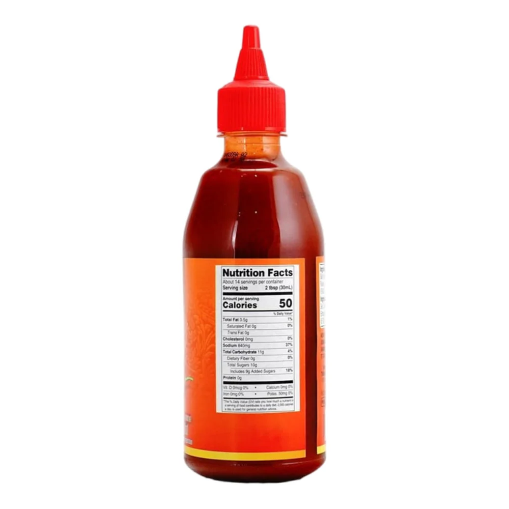 Aroy-D Sriracha Chilli Sauce 510g – Thai Hot Chilli Sauce - Image 3