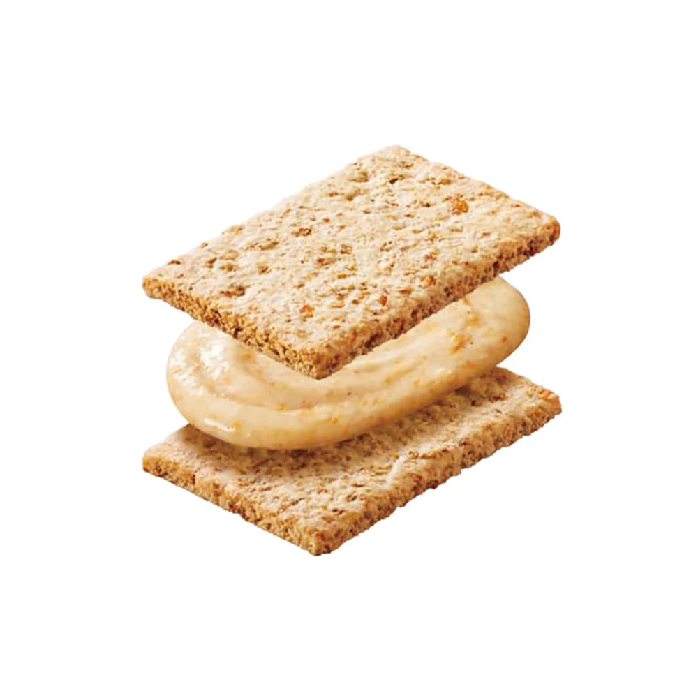 Asahi Low-Calorie Brown Rice Sandwich Biscuits - Sesame Butter Flavor 72g - Image 2