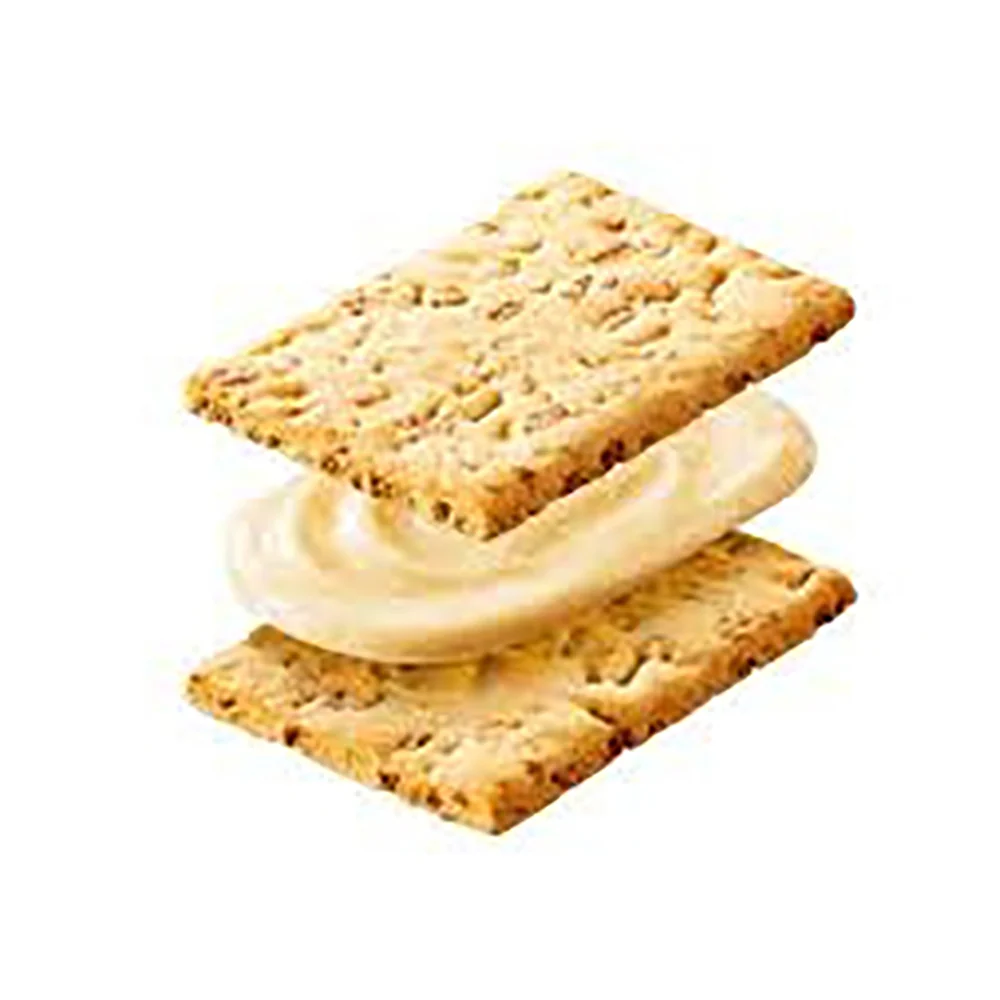 Asahi Low-Calorie Brown Rice Sandwich Cookies Maple Flavor - 72g - Image 2