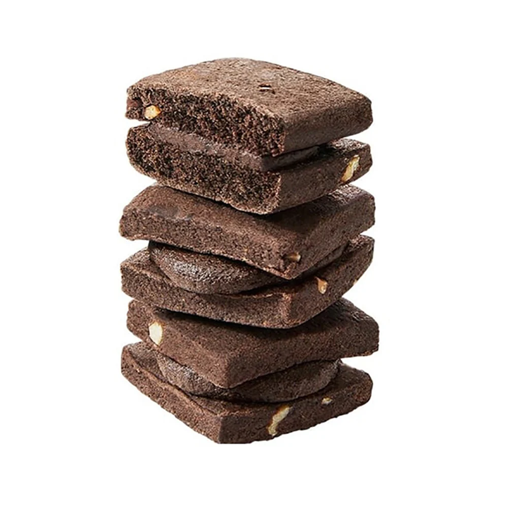 Asahi Low-Calorie Brown Rice Sandwich Cookies - Oatmeal Chocolate Flavor, 54g - Image 2