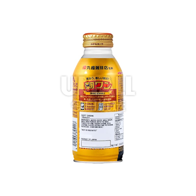Asahi Marufuku Coffee Shop Deep Roast Slightly Sweet Coffee - 370ml - Image 2