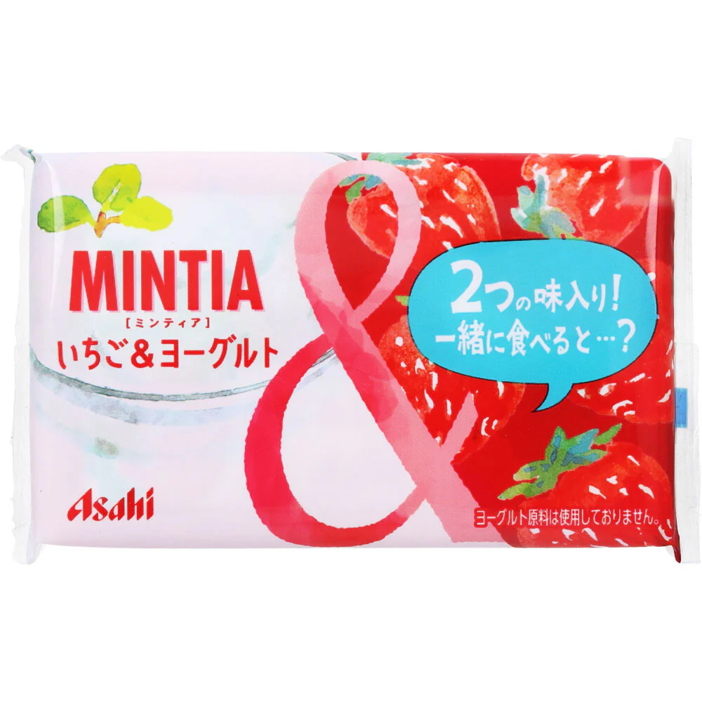 Asahi MINTIA Breath Mints - Strawberry Yogurt Flavor, 25g - Image 2