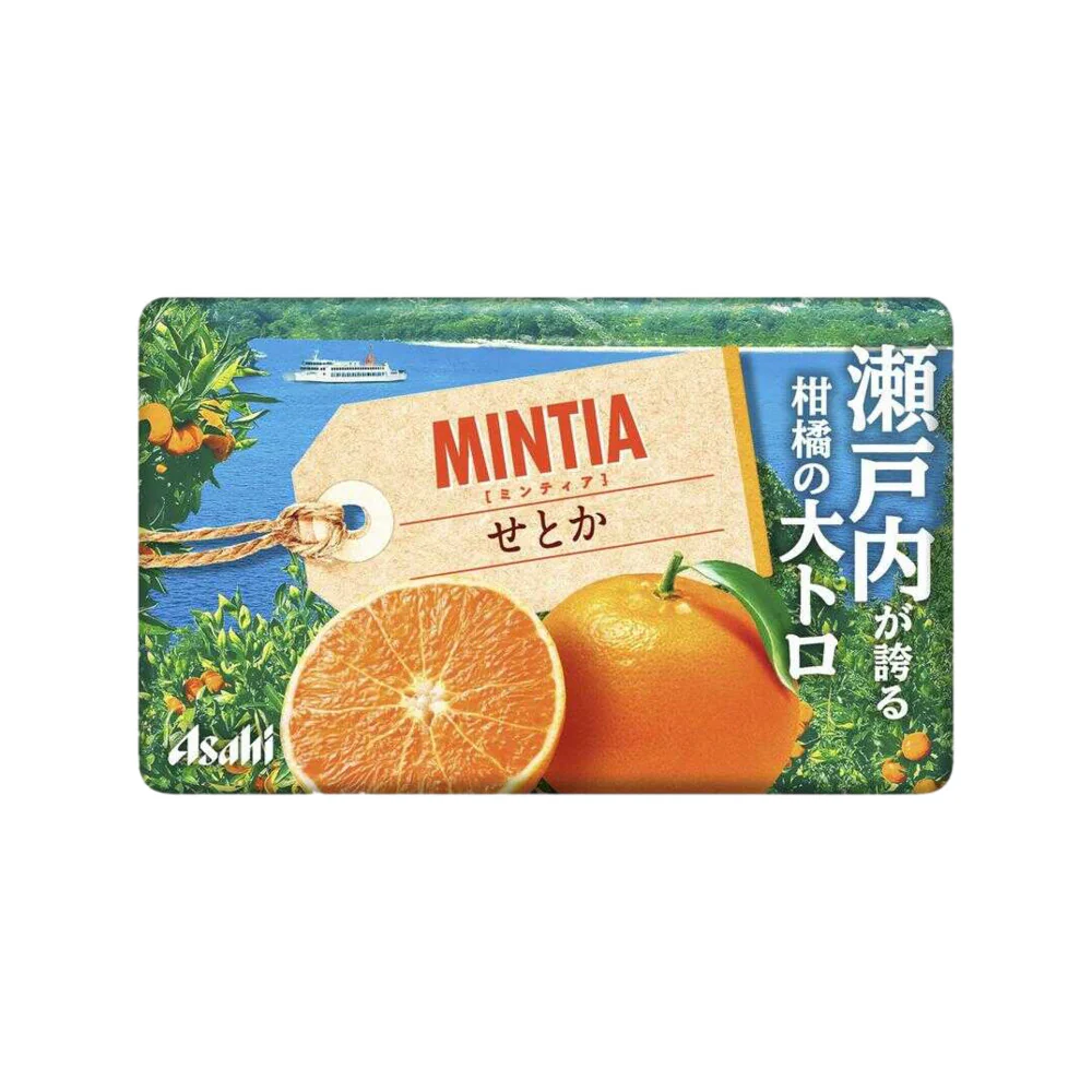 Asahi MINTIA Throat Lozenges Setoka Citrus Flavor - 15g