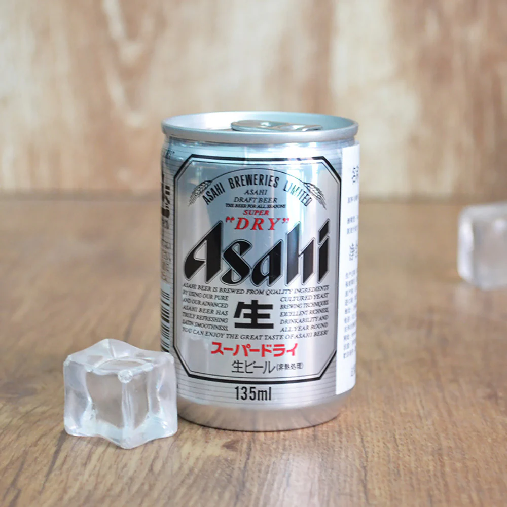 Asahi Super Dry Beer Mini Cans - 135ml x 6 - Image 3