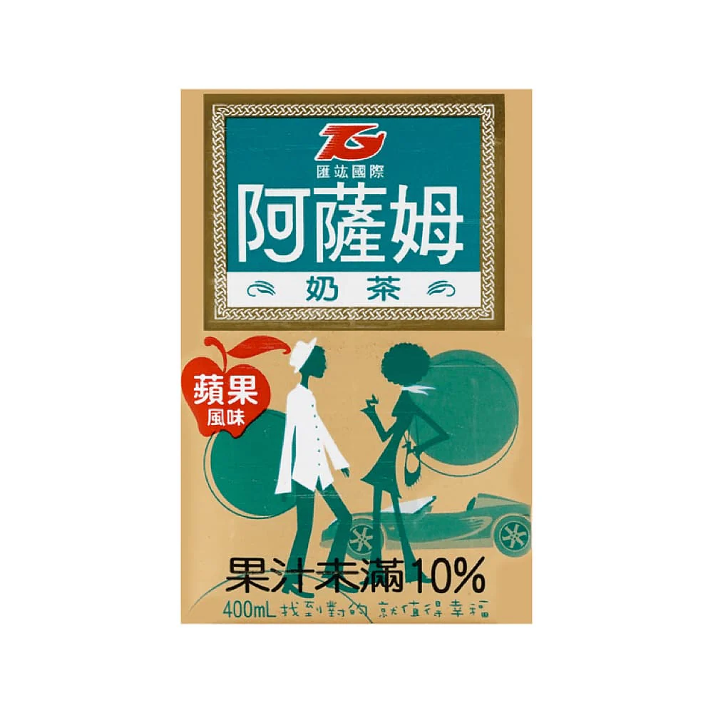 Assam Apple Flavour Milk Tea 300ml x 6 Packs - 1.8kg - Image 2