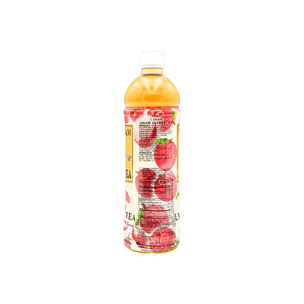 Assam Lychee Black Tea 580ml - Image 2
