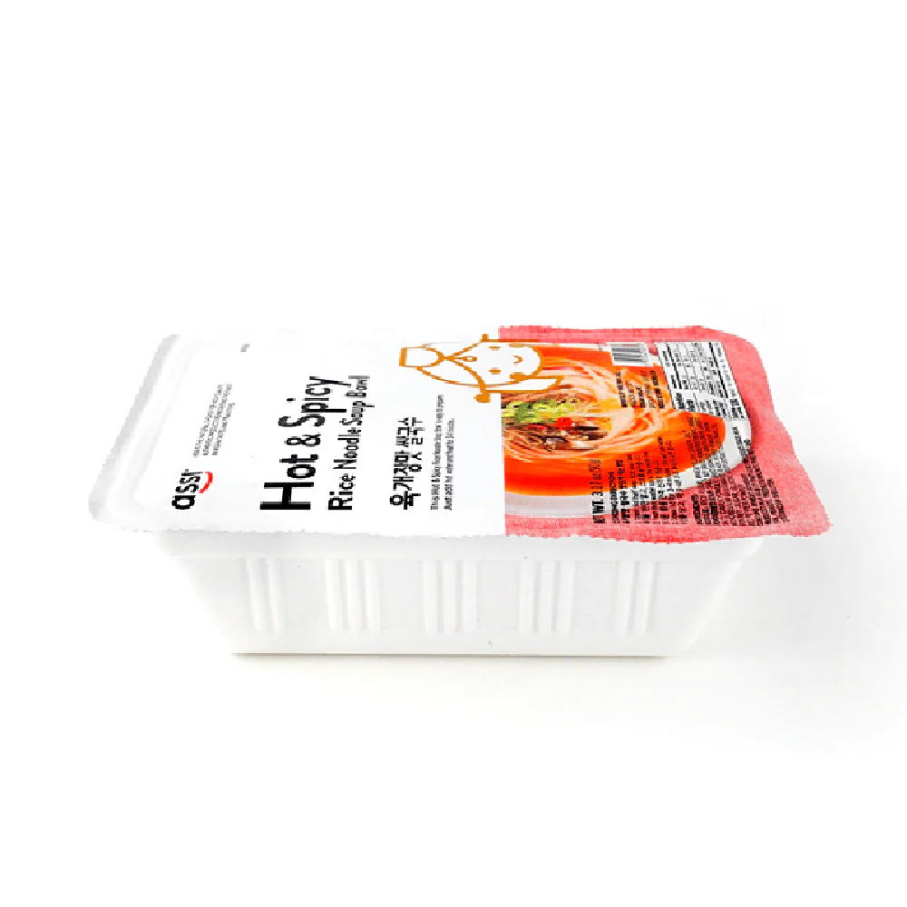 ASSI Hot & Spicy Rice Noodle Soup Bowl - 90g - Image 2