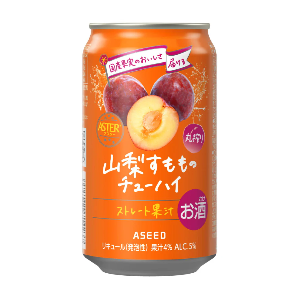 Aster Yamanashi Plum Chu-Hi Sparkling Cocktail 5% 350ml