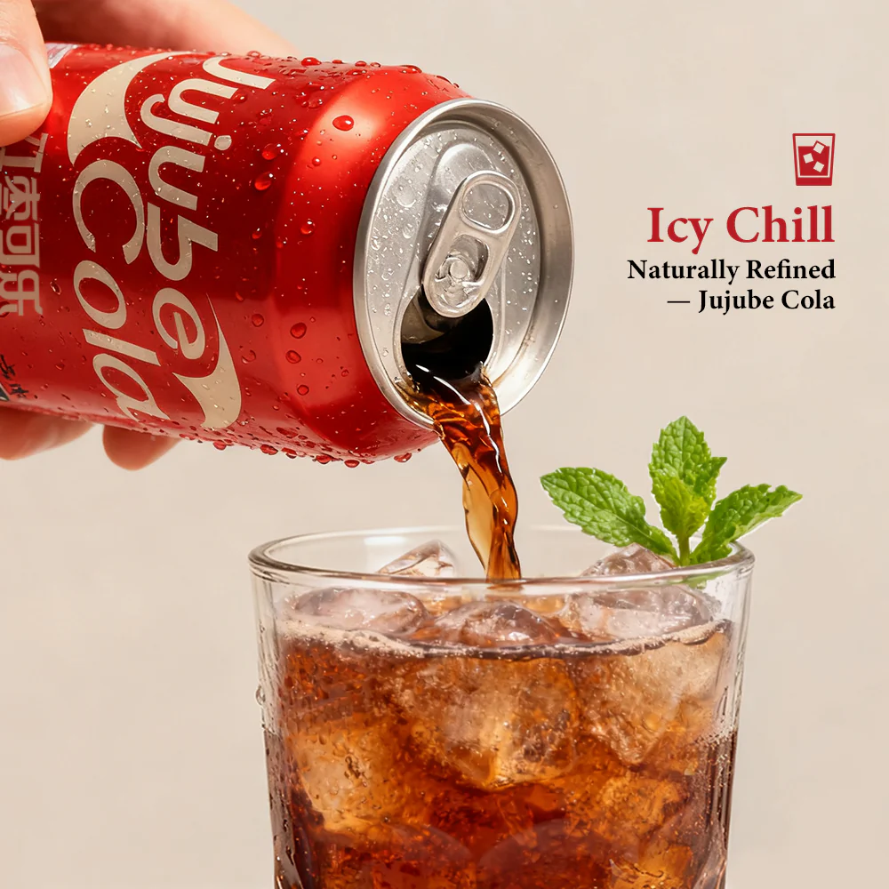 Auagro Jujube Cola Soft Drink 330ml - Image 2