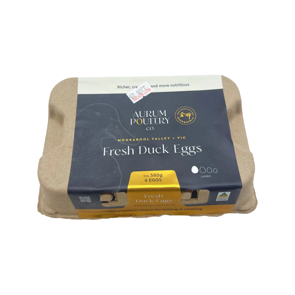 AurumPoultry Fresh Farm Duck Eggs - 6 Pieces - Image 3