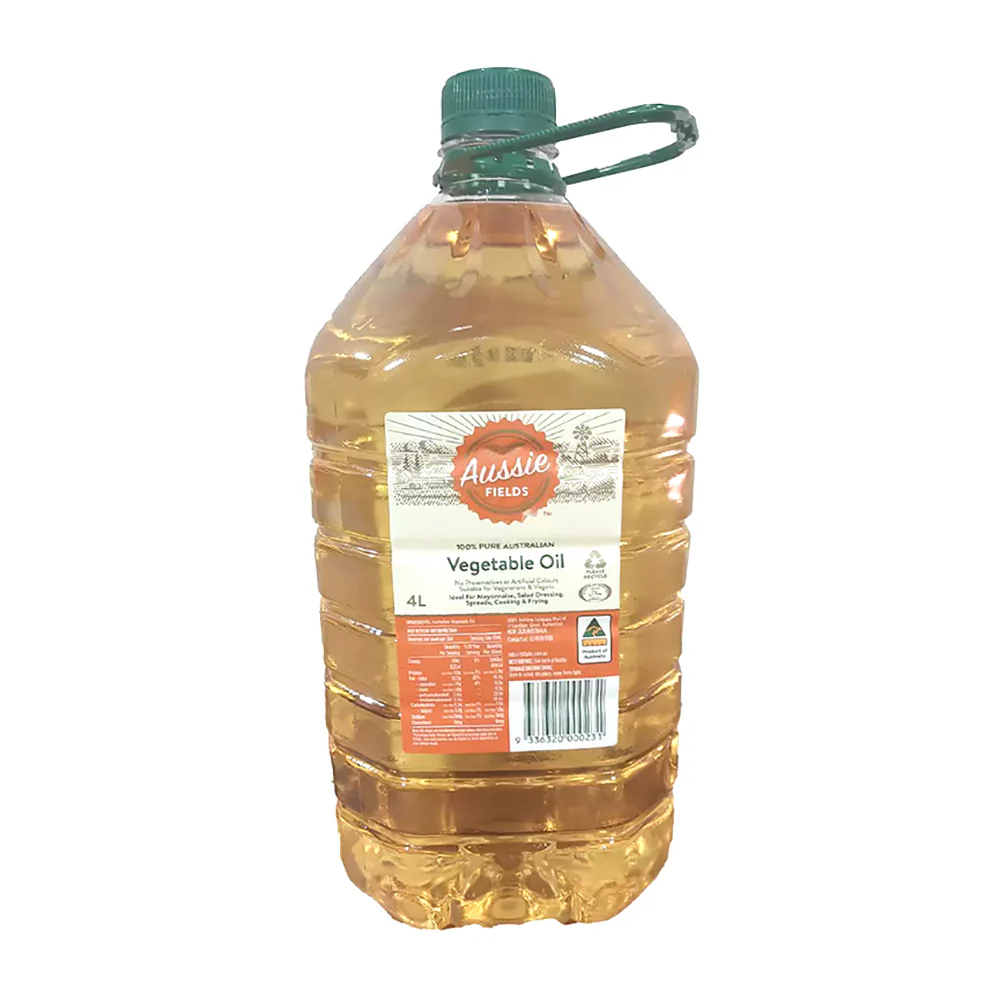 Aussie Fields Vegetable Oil - 4L - Image 2