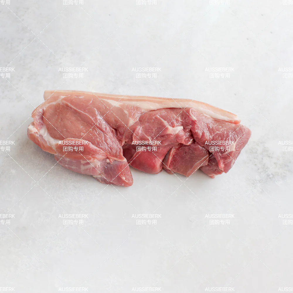 Aussieberk Frozen Black Pork Shoulder, Skin-On – (830g-1010g)