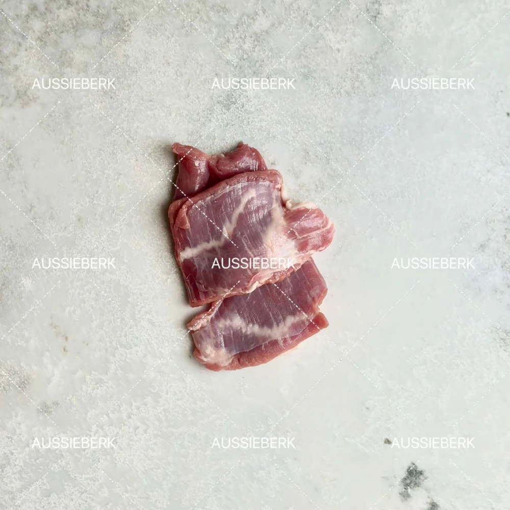 Aussieberk Frozen Pork Rib Side Meat (408g-460g)
