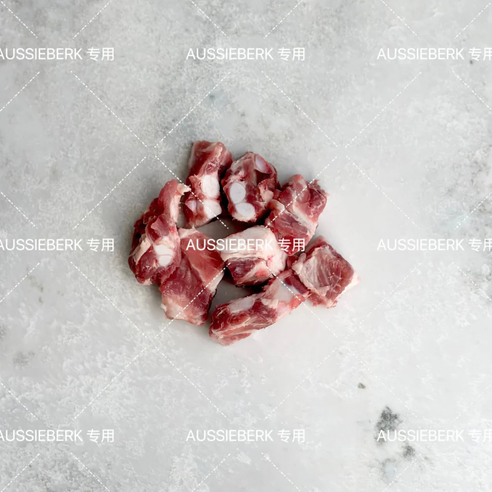 Aussieberk Frozen Pork Rib Tips (Soft Bone) - (400g-428g)