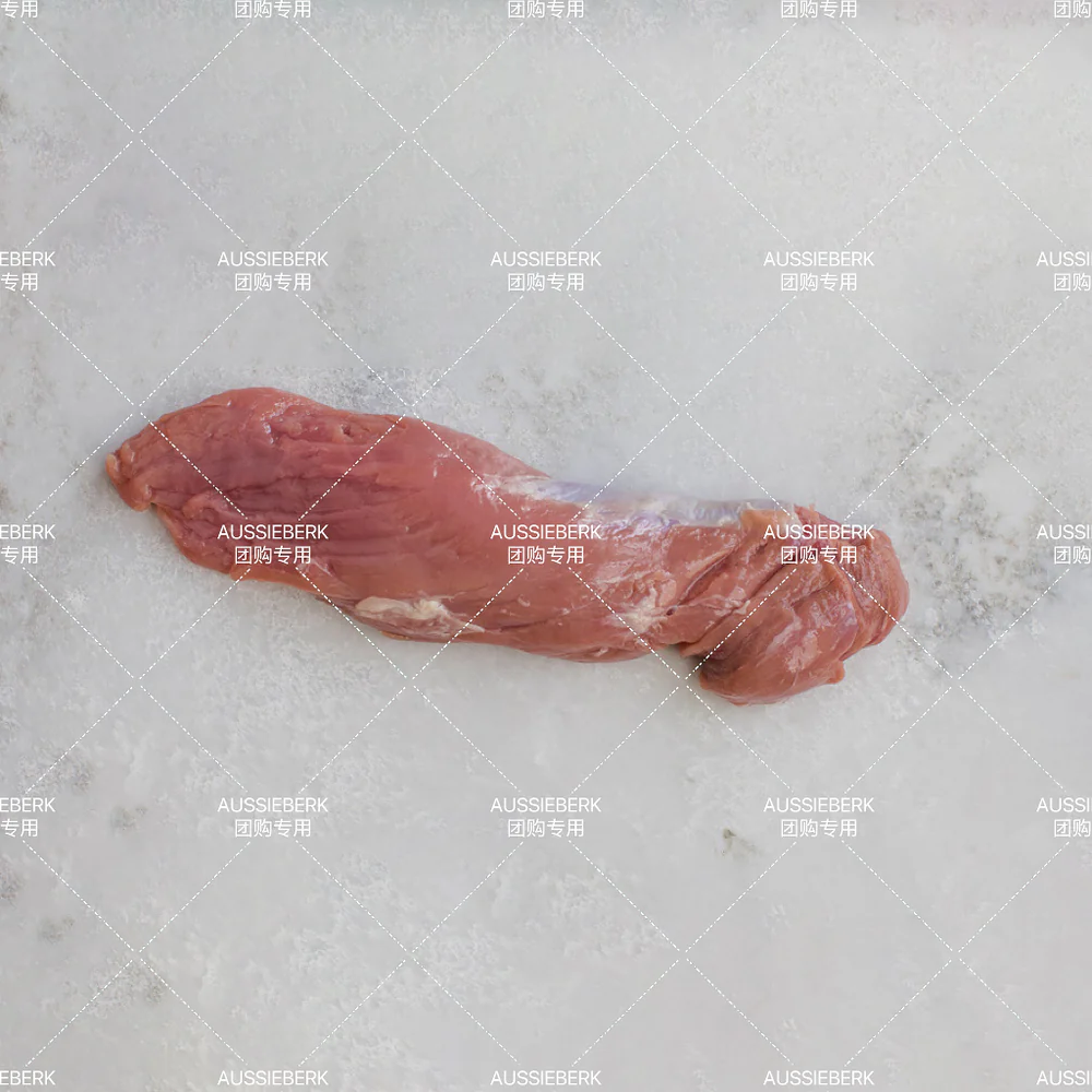 Aussieberk Frozen Pork Tenderloin - (350g-524g)