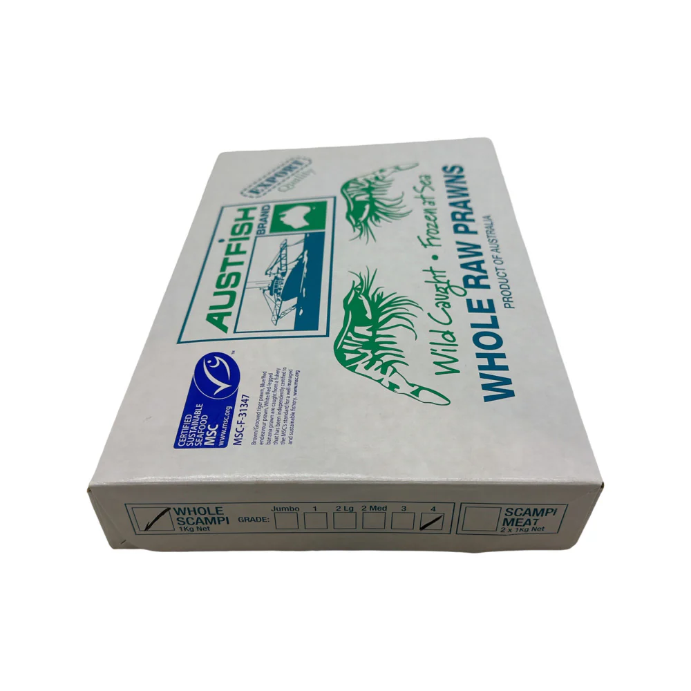 Austfish Export Grade Wild Scampi (Langoustine) No.4 – 1kg Box - Image 4