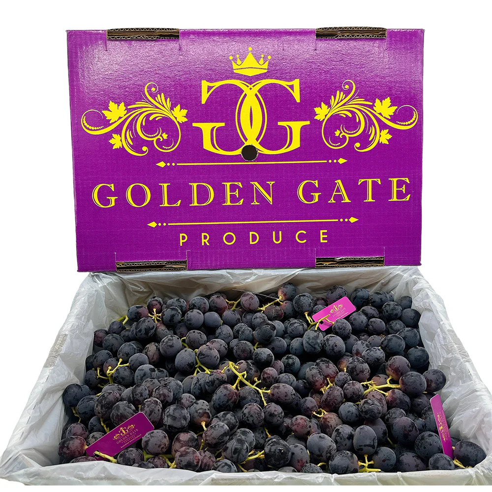 Australian Adora Black Grapes from Golden Gate Farm - Premium Size 26+ 900g - Image 4
