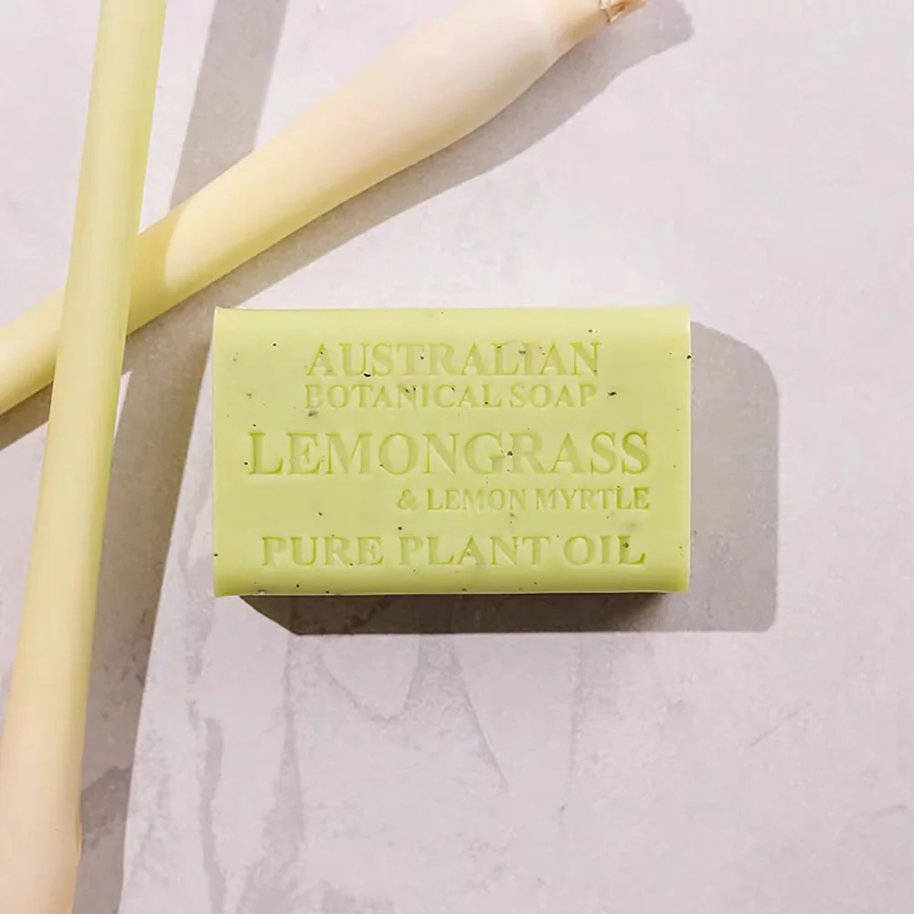 Australian Botanical Soap Lemongrass & Lemon Myrtle - 8 Bars, 200g Each - Image 2