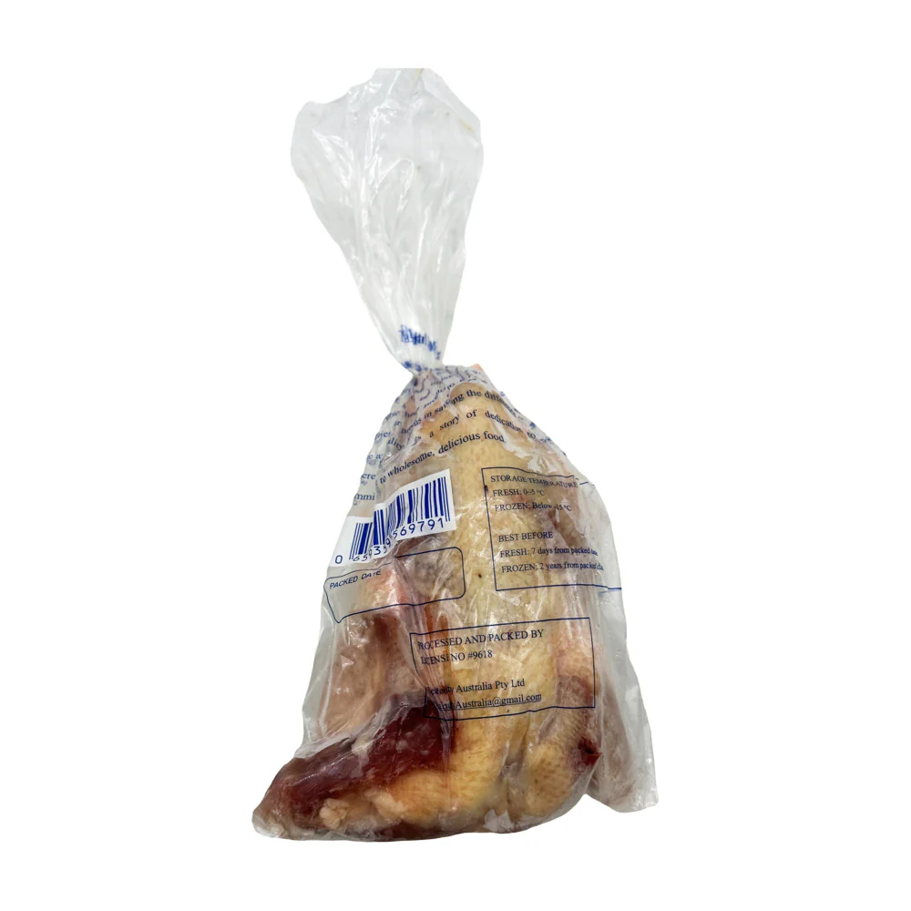 Australian Frozen Free-Range Stewing Hen – 900g - Whole Mature Hen for Soup & Broth - Image 2