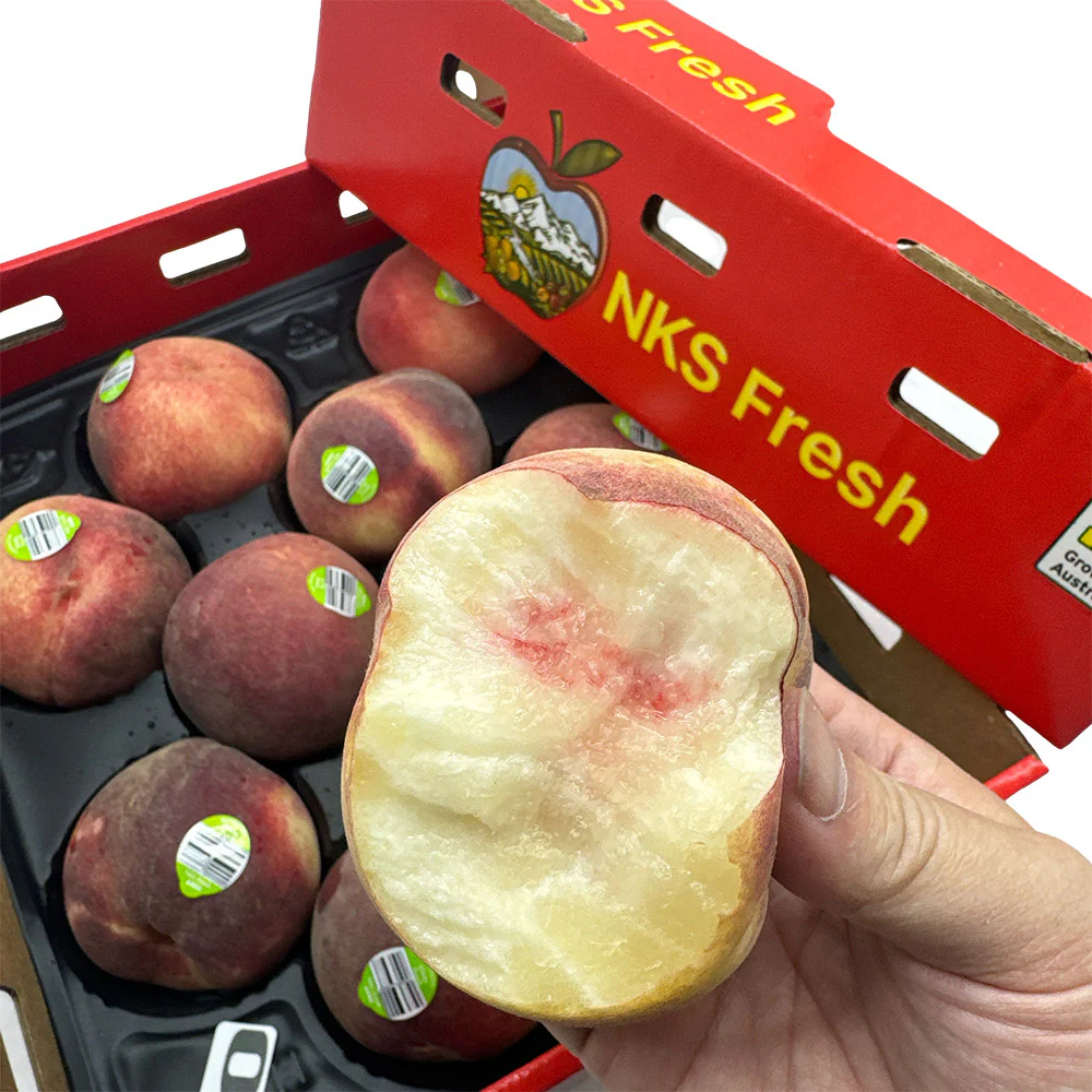 Australian NKS Fresh Peaches Gift Box - 1.7kg - Image 2