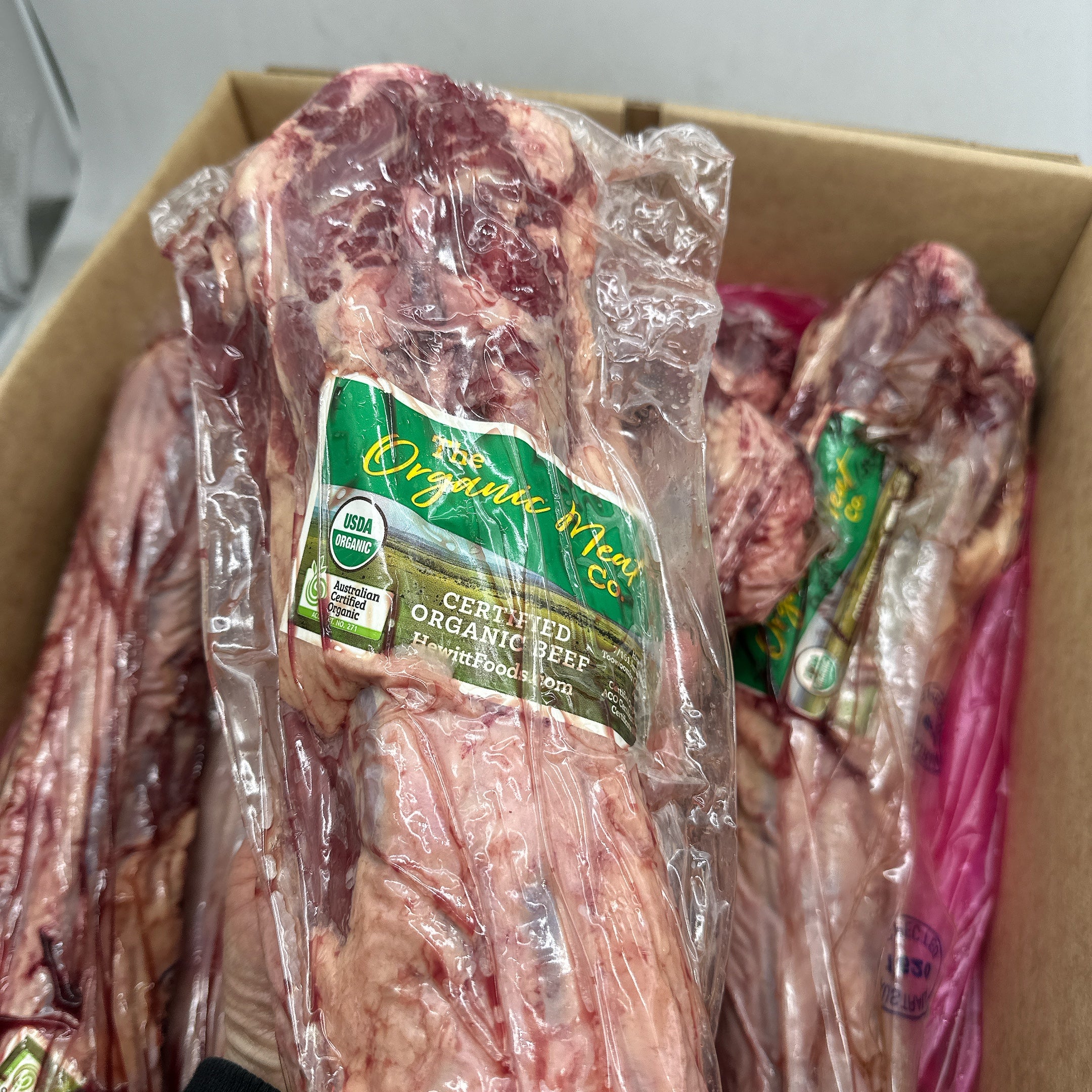 Australian Organic Grass-Fed Oxtail (Frozen) – Vacuum Packed, 1.4kg - For Stews & Bone Broth - Image 2
