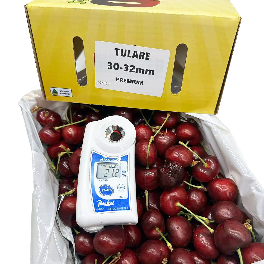 Australian Tulare Premium Cherries 30–32mm Gift Box – 2kg - Image 3