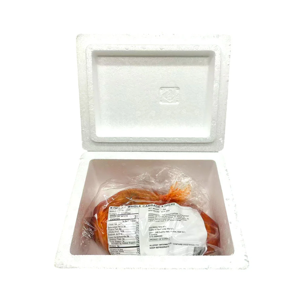 Authentic Korean Whole Cabbage Kimchi - 1.5kg - Image 2