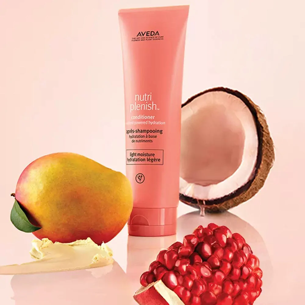 Aveda Nutriplenish Light Moisture Trio Set (Shampoo 250ml + Conditioner 250ml + Leave-In Conditioner 200ml) - Image 3