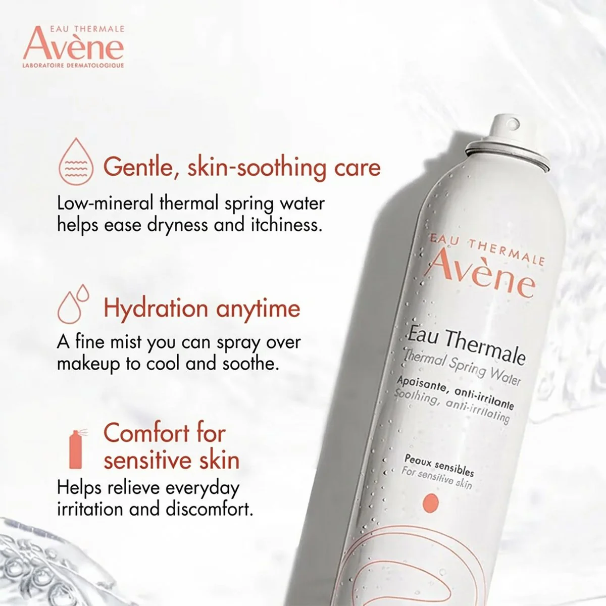 Avene Thermal Spring Water Spray - 300ml - Image 3