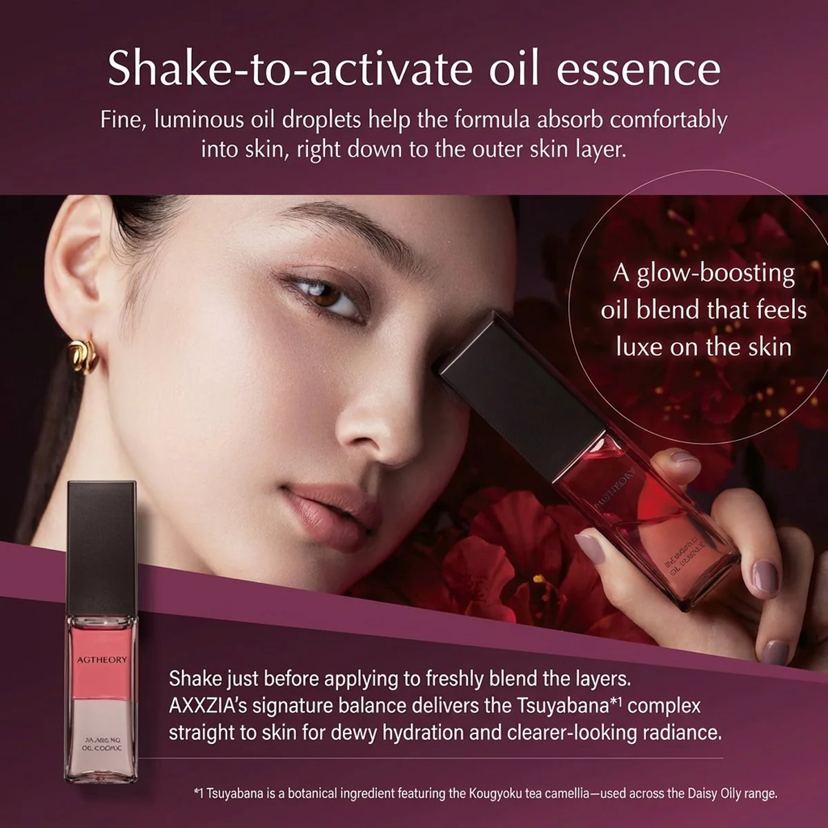 AXXZIA AGtheory Glacier Rose Balancing Oil Essence 30ml - Image 5
