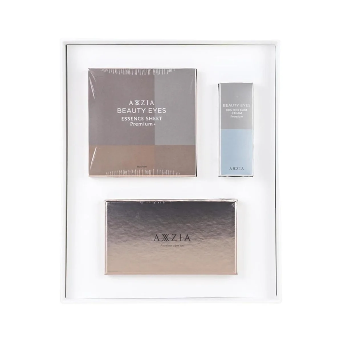 AXXZIA Beauty Eyes Sakura Eye Care Set (Japanese Limited Edition) – 2-Piece - Essence Sheet Premium + Routine Care Cream - Image 2