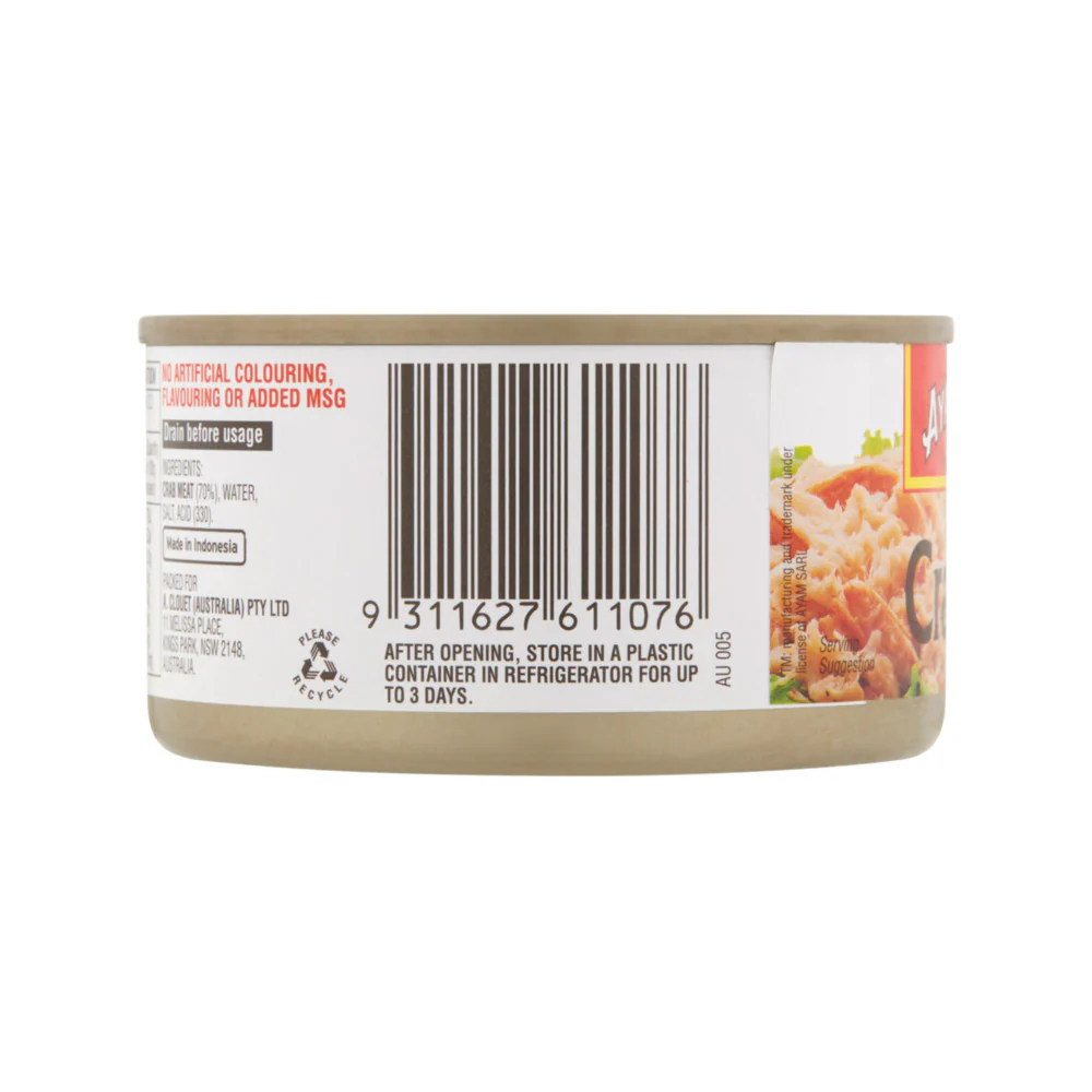 Ayam Brand Crab Meat 170g - Image 3