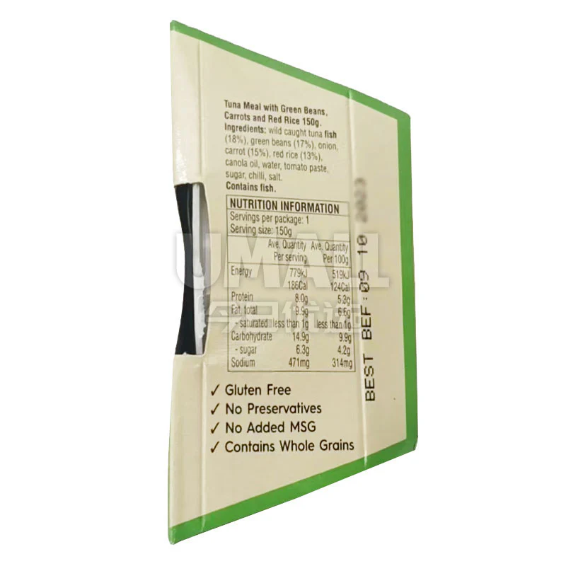 Ayam Brand Tuna Meal with Green Beans, Carrots and Red Rice - Medium Spicy, 150g - Image 3